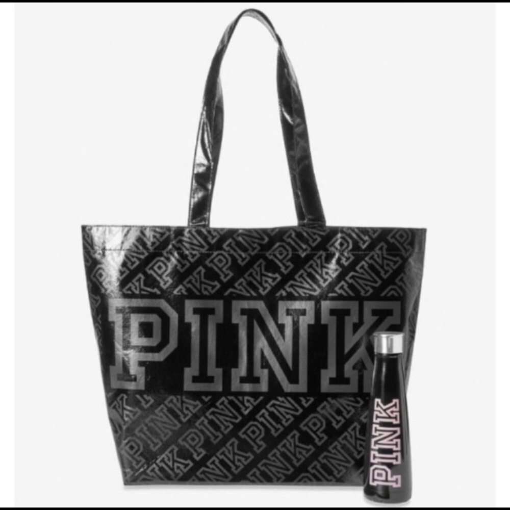 PINK Victoria’s Secret S’well Water Canteen & Tote